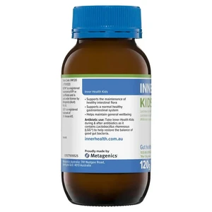 (PRE ORDER) Inner Health Kids Probiotic 120g Powder Fridge Line shelf life 2yrs